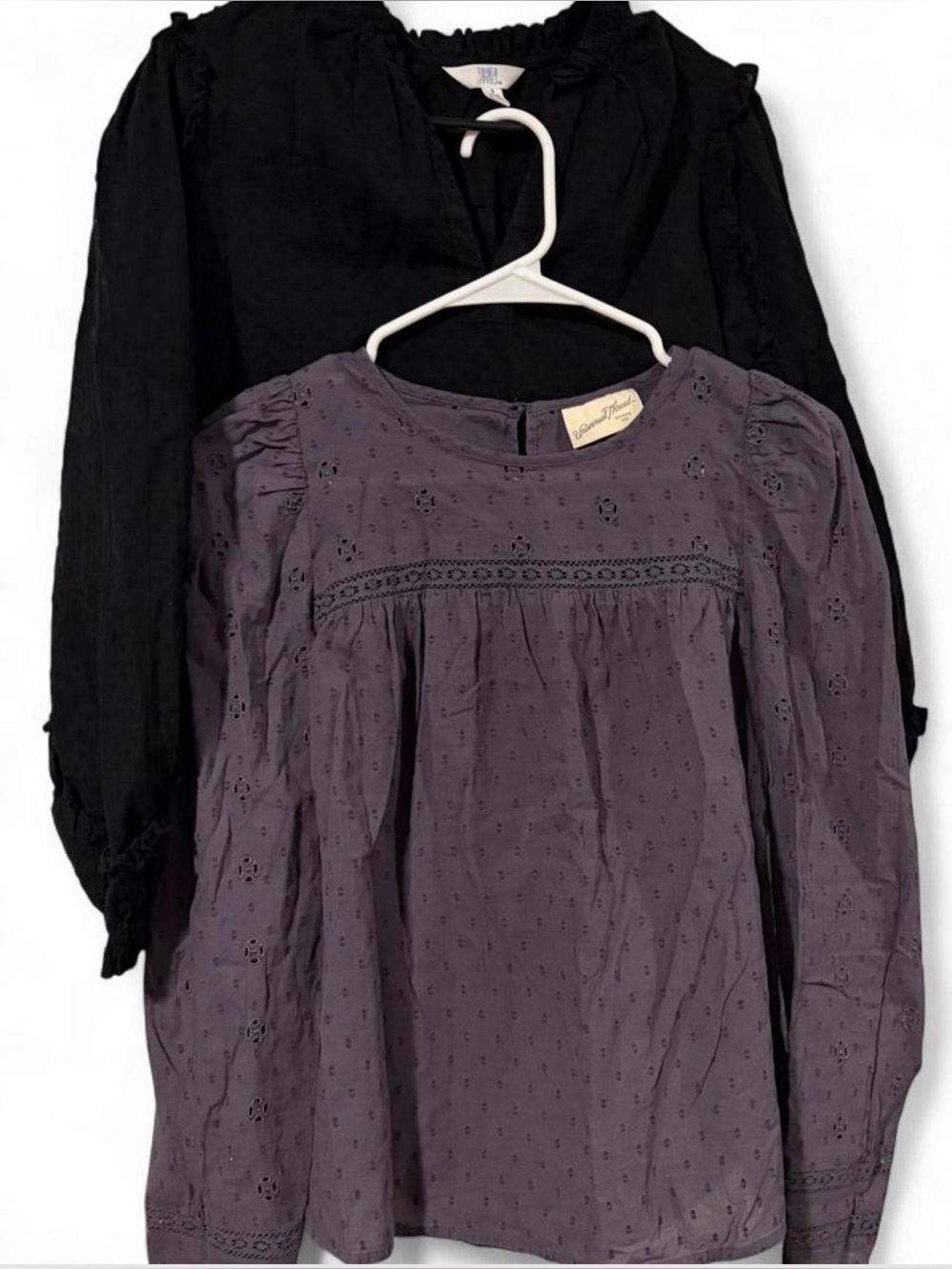 Long-Sleeve Blouse Bundle of 2